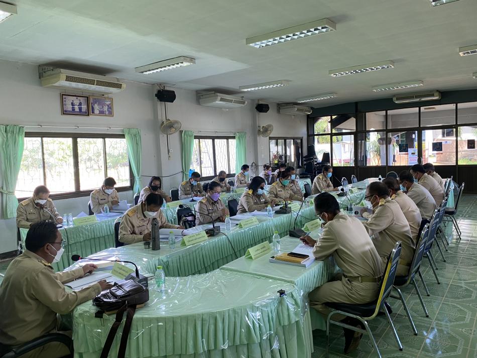 ประชุมสภาเทศบาลตำบลพอกน้อย สมัยสามัญประจำปี 2564 สมัยที่ 2 ครั้งที่ 2 วันที่ 17 สิงหาคม 2564 ณ ห้องประชุมสำนักงานเทศบาลตำบลพอกน้อย