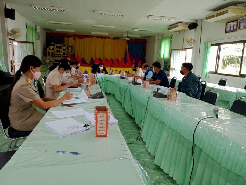ประชุมคณะกรรมการสนับสนุนแผนพัฒนาท้องถิ่น (พ.ศ.2566-2570) เพื่อพิจารณายกร่างแผนพัฒนาท้องถิ่น (พ.ศ.2566-2570)