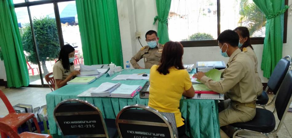 เข้าร่วมตรวจประเมินประสิทธิขององค์กรปกครองส่วนท้องถิ่น (Local Performance Assessment : LPA) ประจำปี พ.ศ. 2564 ณ ทต.พรรณานคร อ.พรรณานิคม จ.สกลนคร