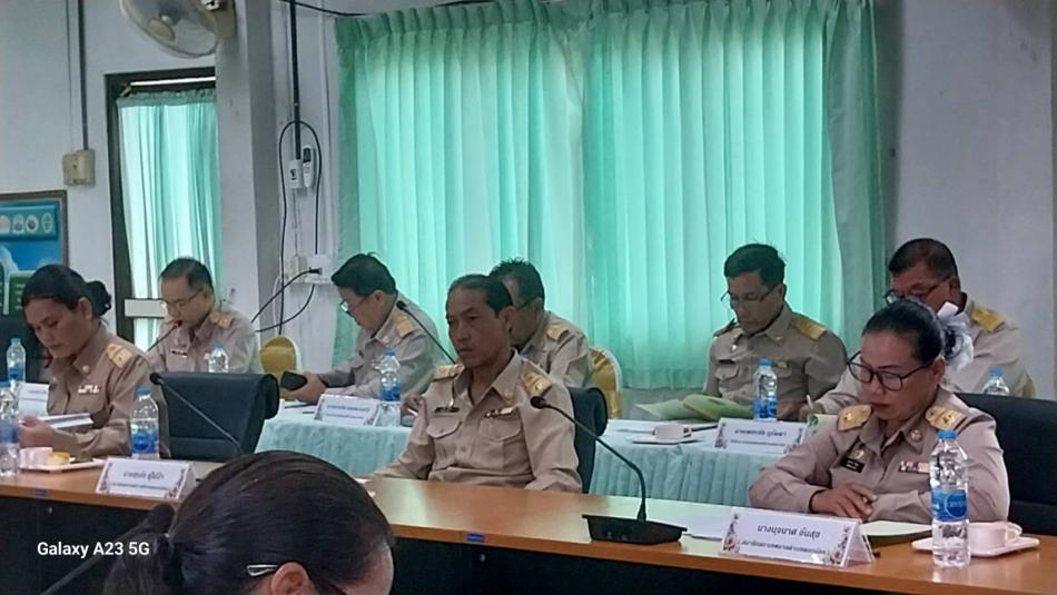 การแถลงนโยบายในเข้ารับตำแหน่งนายกเทศมนตรีตำบลพอกน้อย 