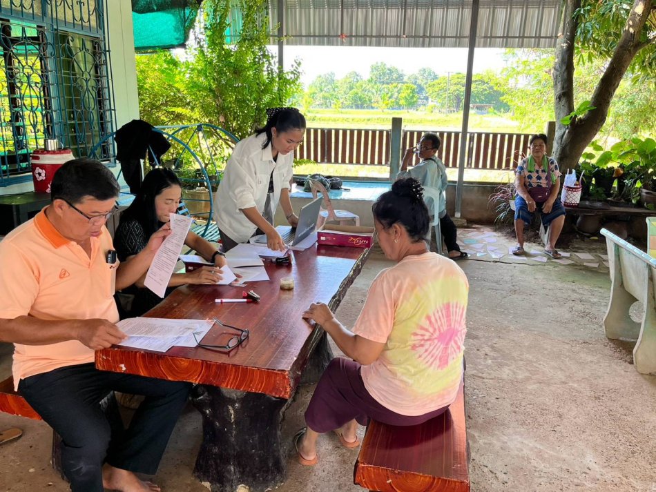 เทศบาลตำบลพอกน้อย  ออกให้บริการลงทะเบียนผู้สูงอายุ ประจำปีงบประมาณ 2570